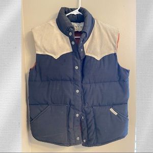 Vintage William Barry, Brandon Colorado puffer vest